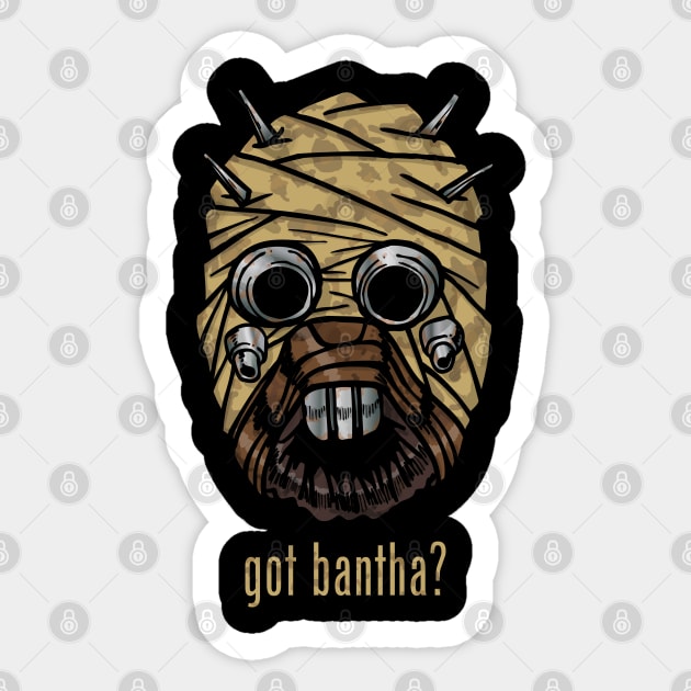 Got Bantha? Sticker by Lor